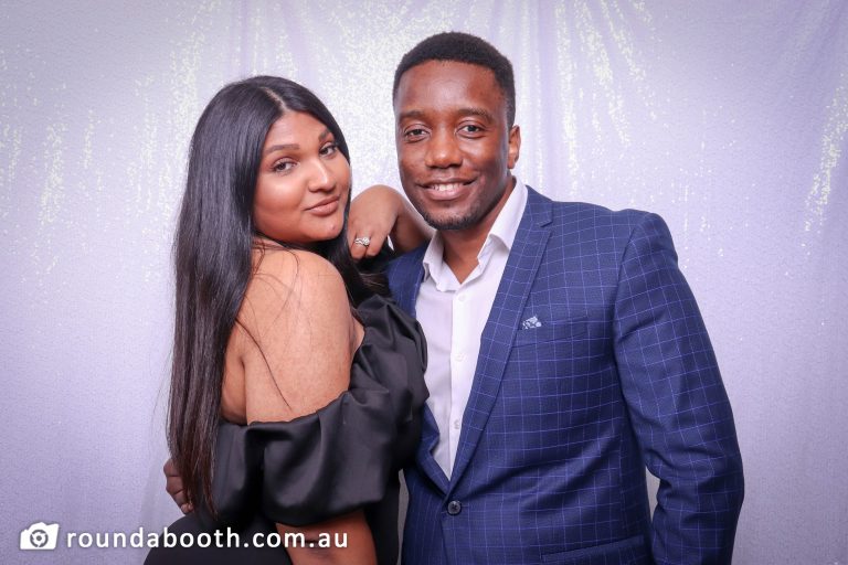 roundabooth photo booth wedding at Riverwood NSW